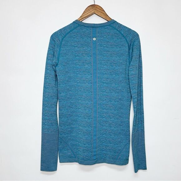 Lululemon Swiftly Tech Indian Ocean Long Sleeve Crew Size 10 - Picture 8 of 14